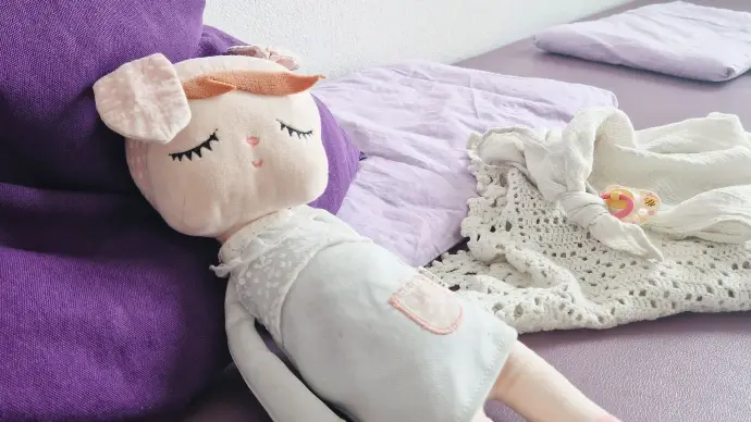 Ruhe- und Schlafbereich der Kita LeelaWolke für die Erholungs- und Schlafzeiten der Kinder